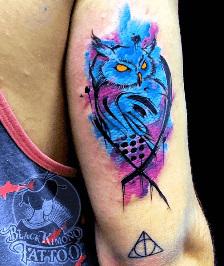 Owl Tattoo Photograph