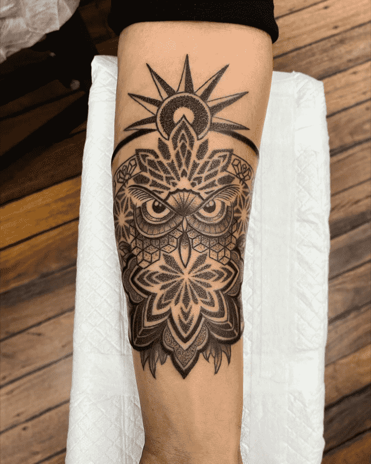 Owl Tattoo Photograph