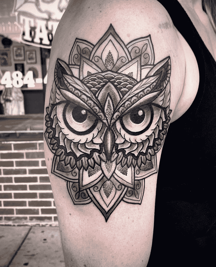 Owl Tattoo Snapshot