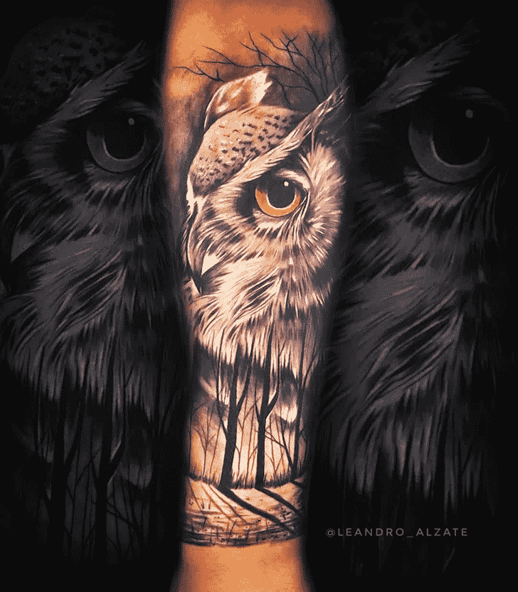 Owl Tattoo Photos