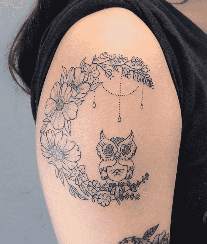 Owl Tattoo Figure