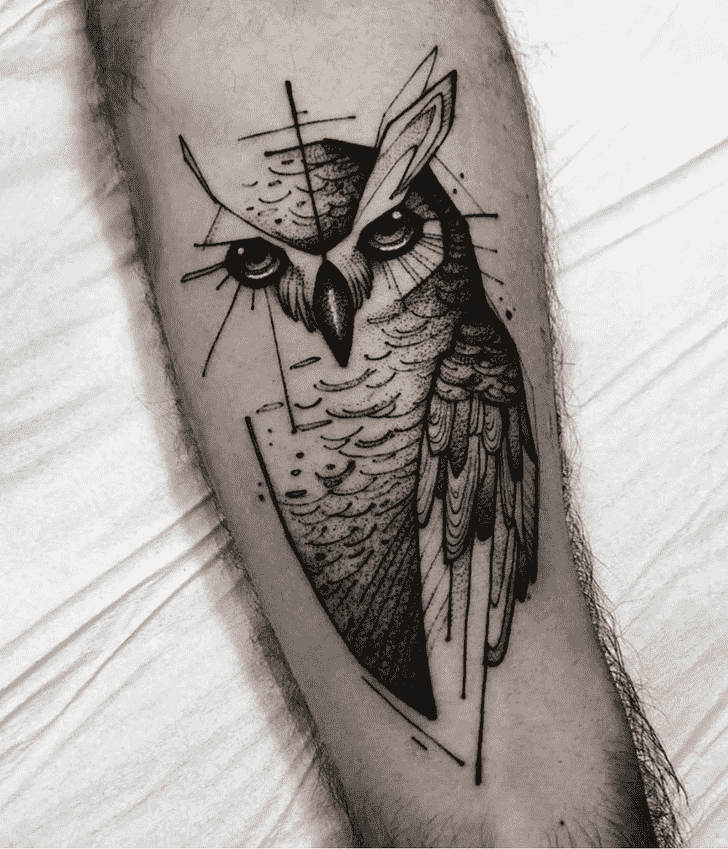 Owl Tattoo Photograph