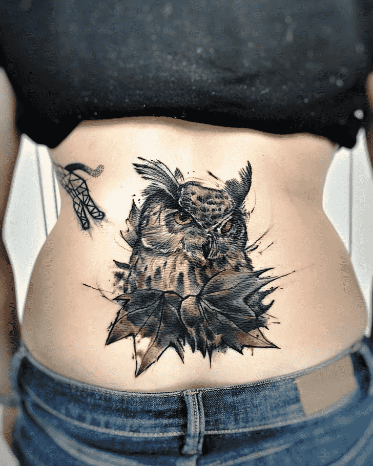 Owl Tattoo Ink