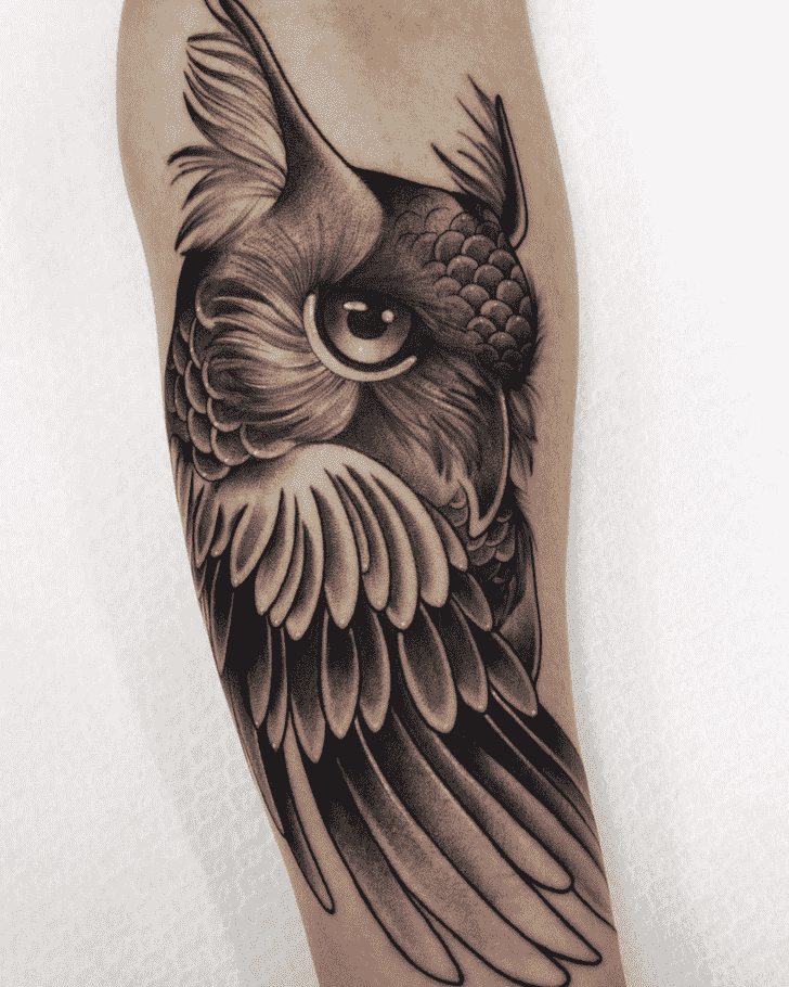 Owl Tattoo Snapshot