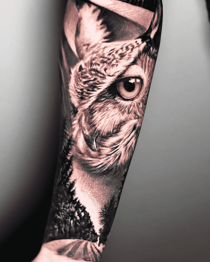 Owl Tattoo Photo