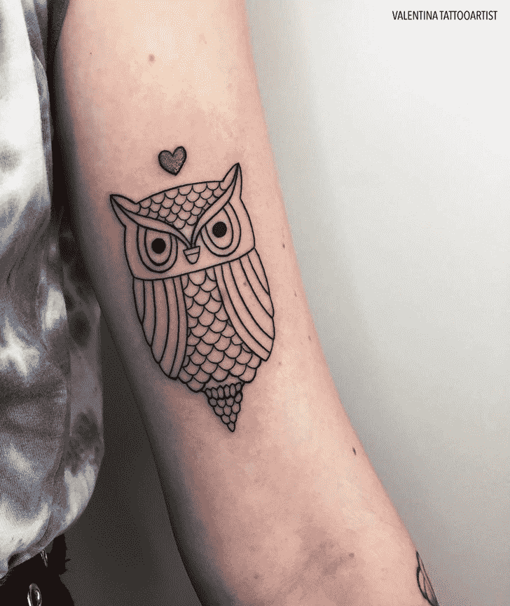 Owl Tattoo Shot