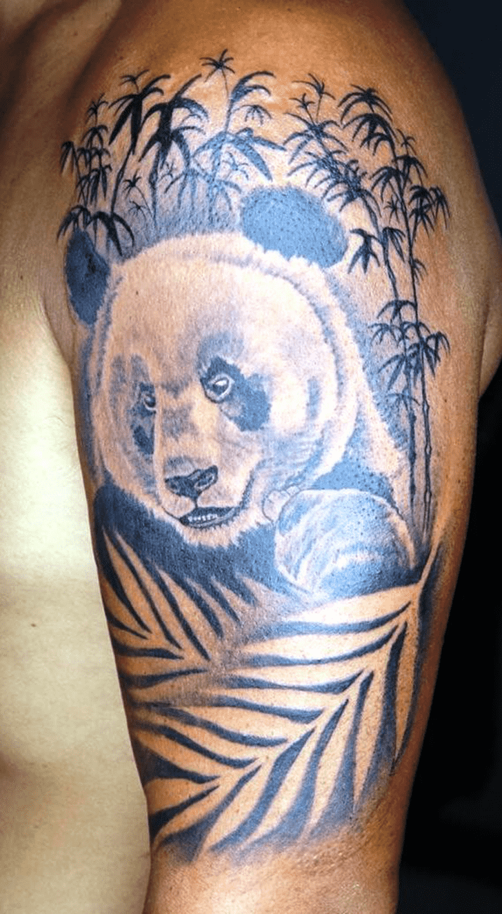 Panda Tattoo Design Image