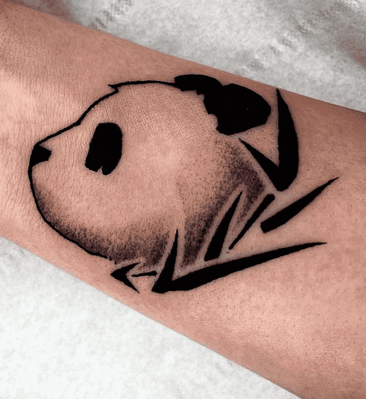 Panda Tattoo Design Image