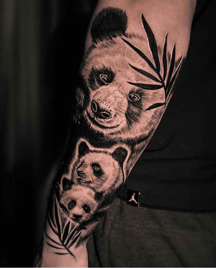 Panda Tattoo Photo