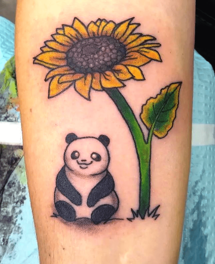 Panda Tattoo Shot