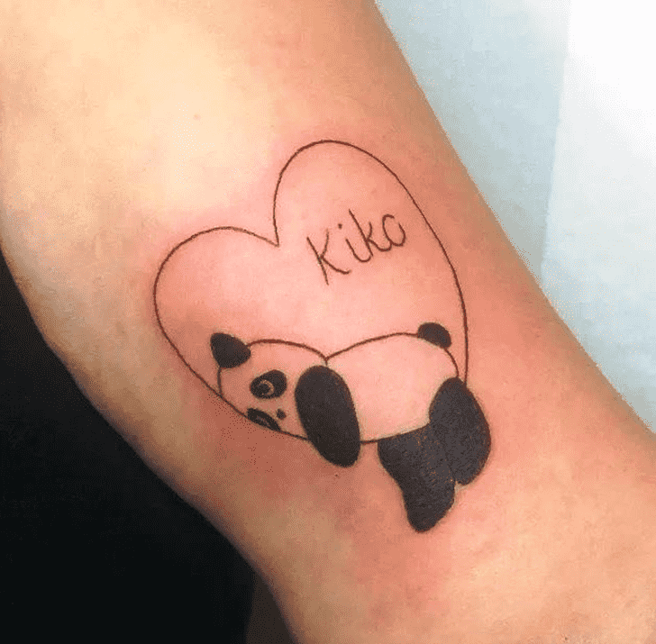 Panda Tattoo Design Image