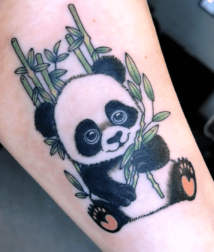 Panda Tattoo Figure