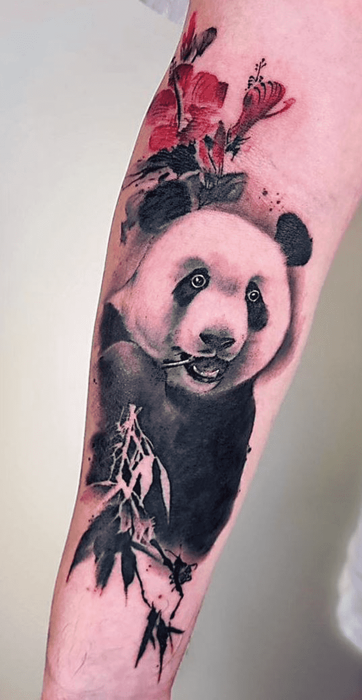 Panda Tattoo Portrait