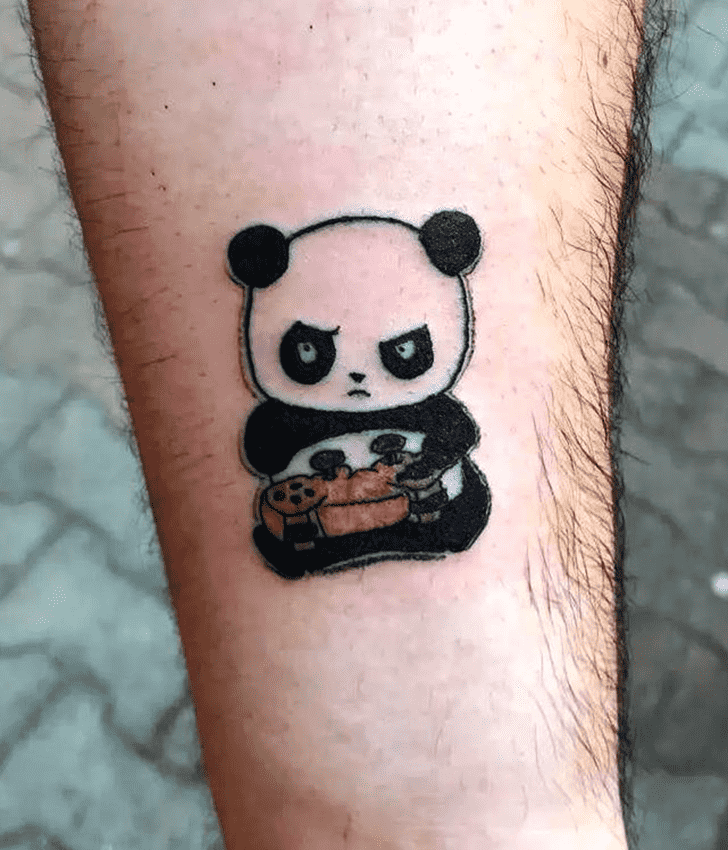 Panda Tattoo Design Image