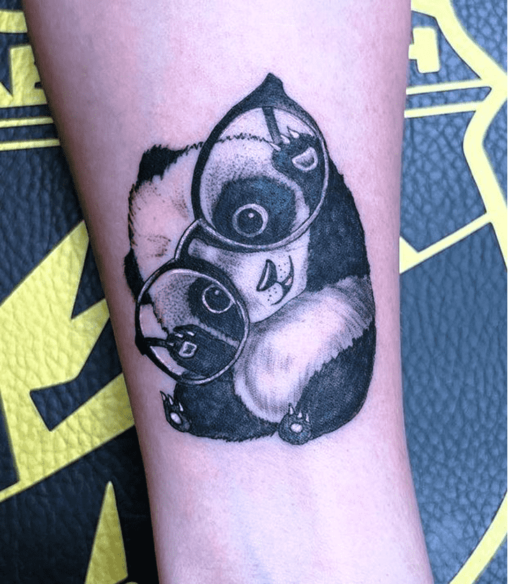 Panda Tattoo Portrait