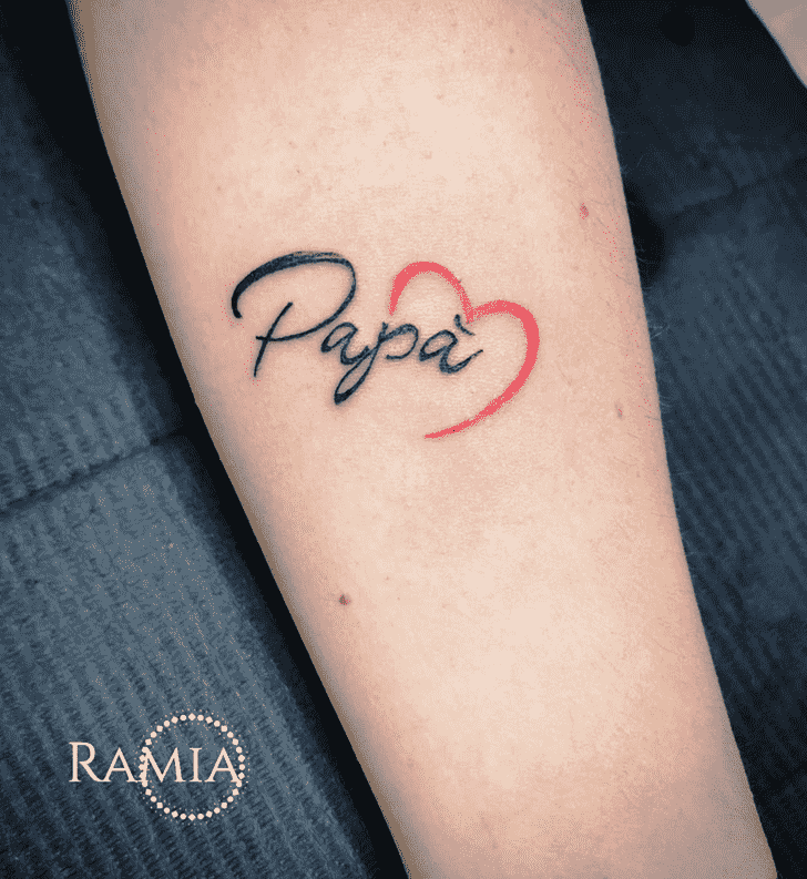 Papa Tattoo Figure