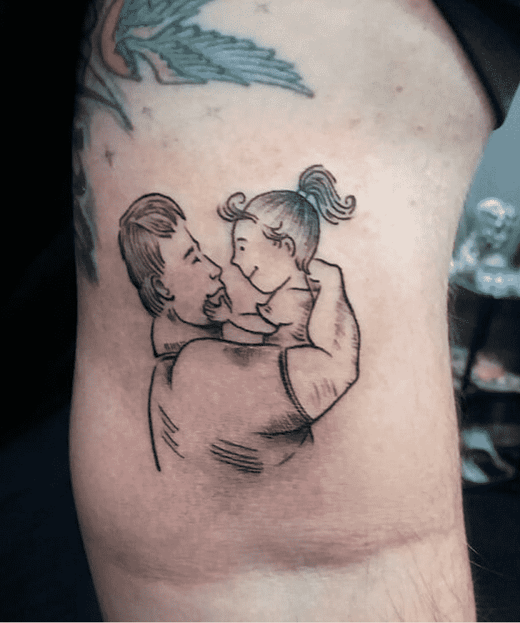 Papa Tattoo Photograph