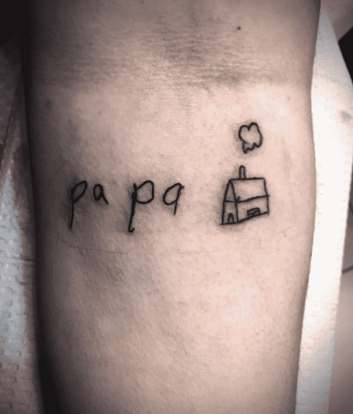 Papa Tattoo Figure