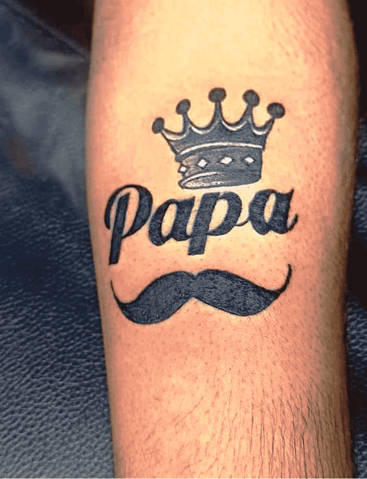 Papa Tattoo Photograph