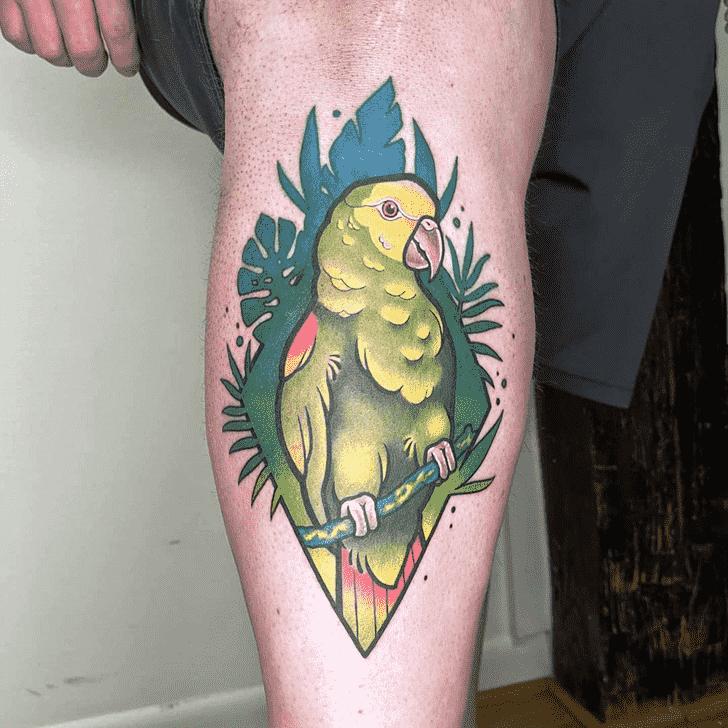 Parrot Tattoo Snapshot