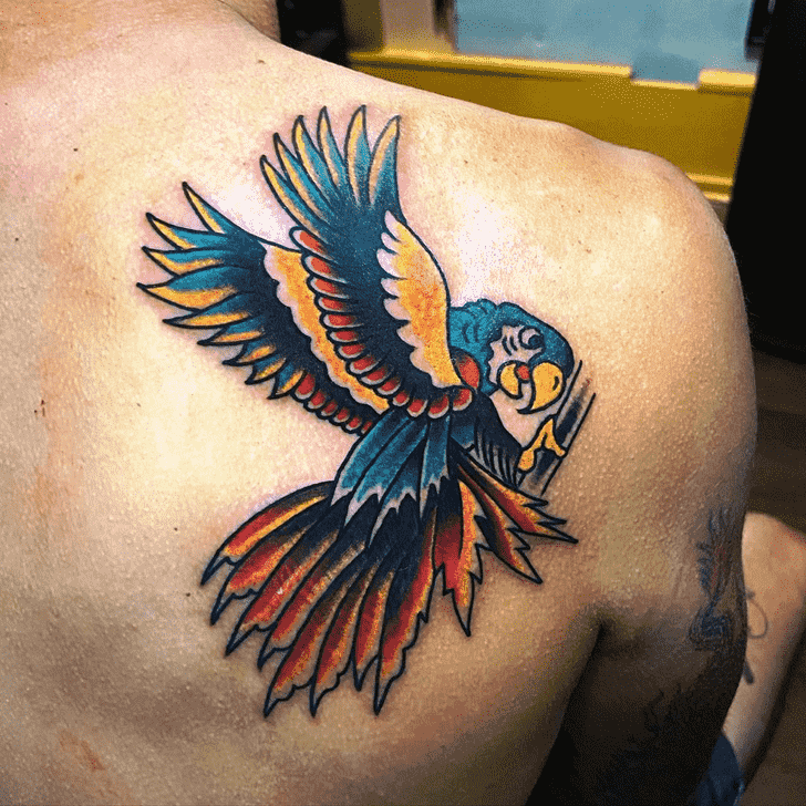 Parrot Tattoo Design Image