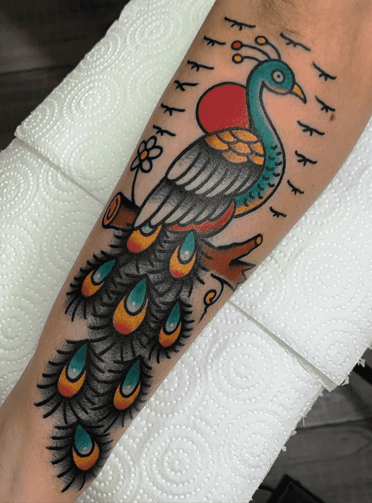 Peacock Tattoo Photos