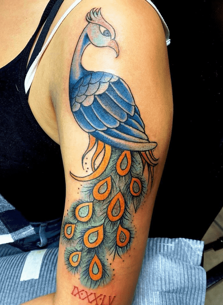 Peacock Tattoo Snapshot