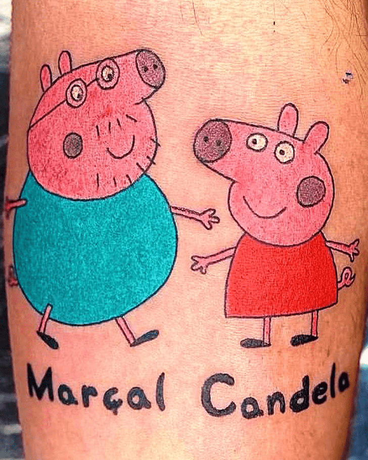 Peppa Pig Tattoo Ink