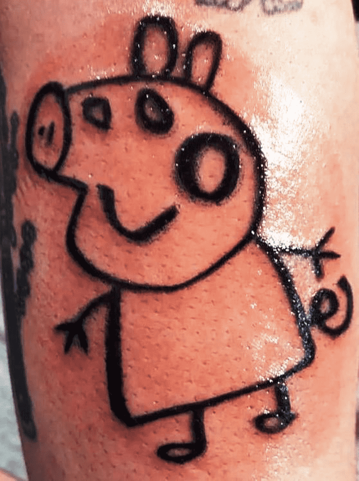 Peppa Pig Tattoo Photograph