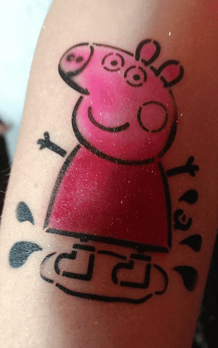 Peppa Pig Tattoo Ink