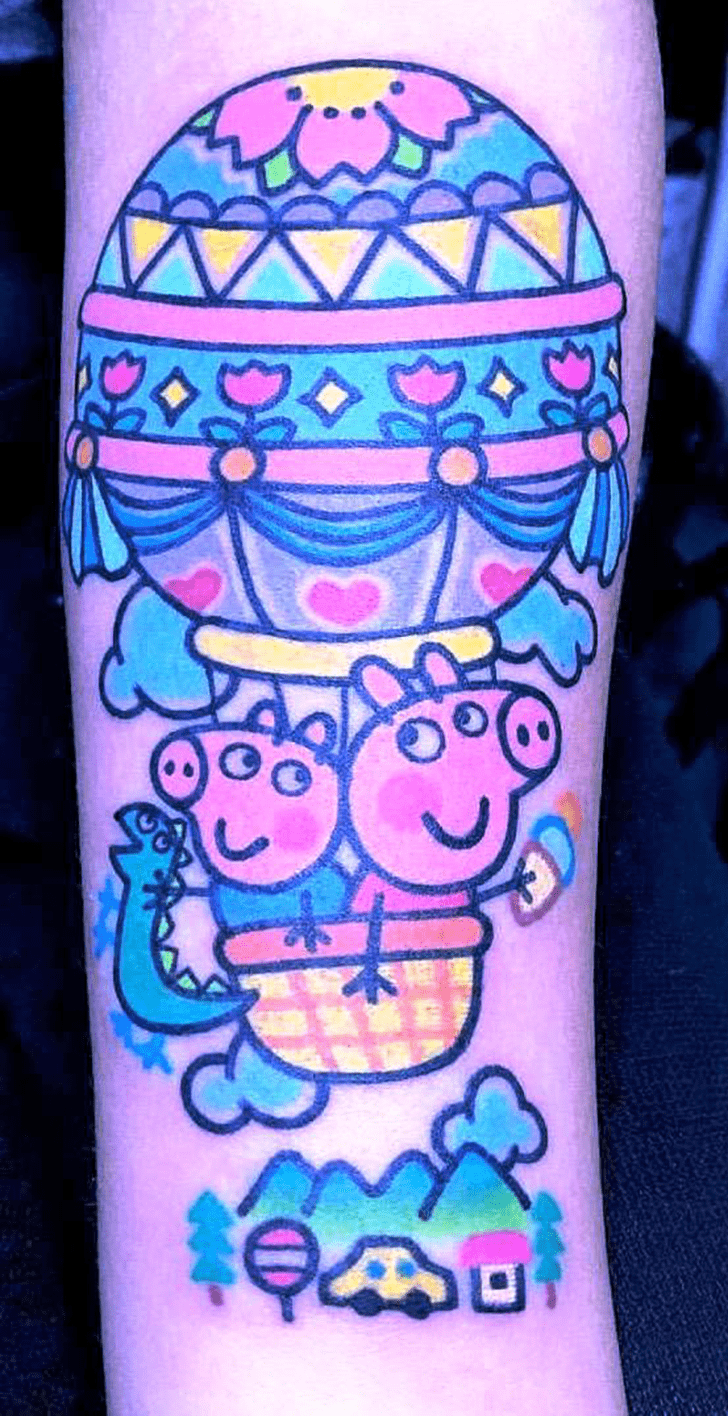 Peppa Pig Tattoo Snapshot