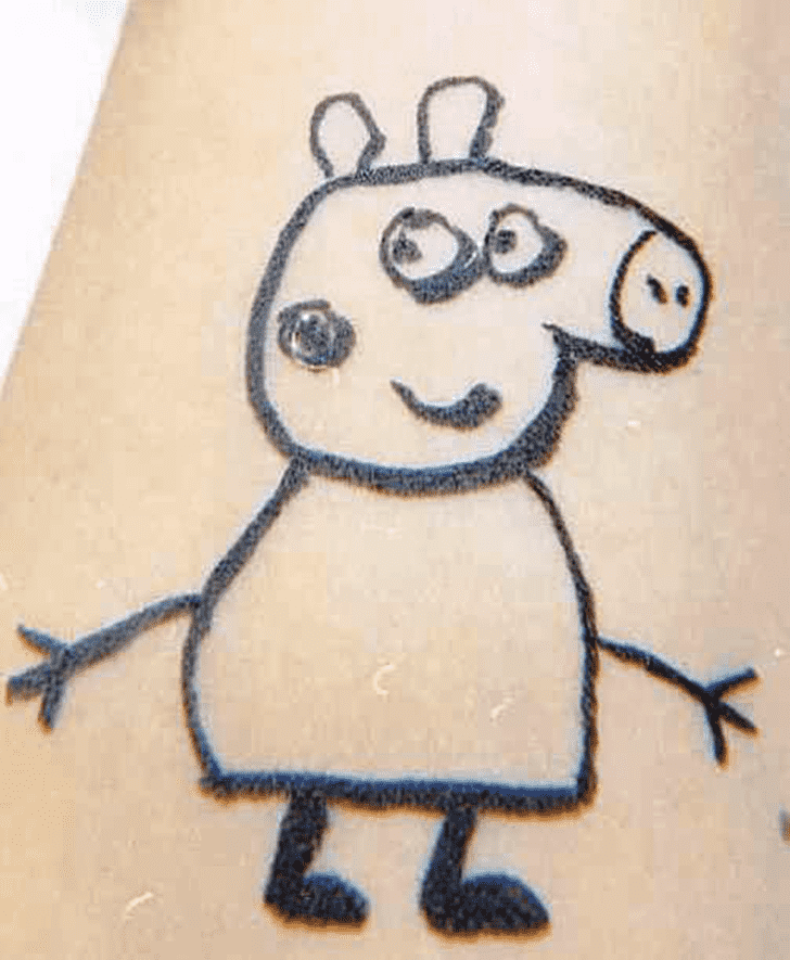 Peppa Pig Tattoo Photo