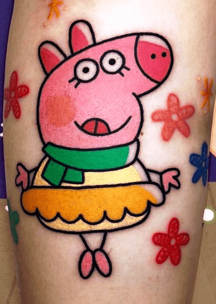 Peppa Pig Tattoo Photo