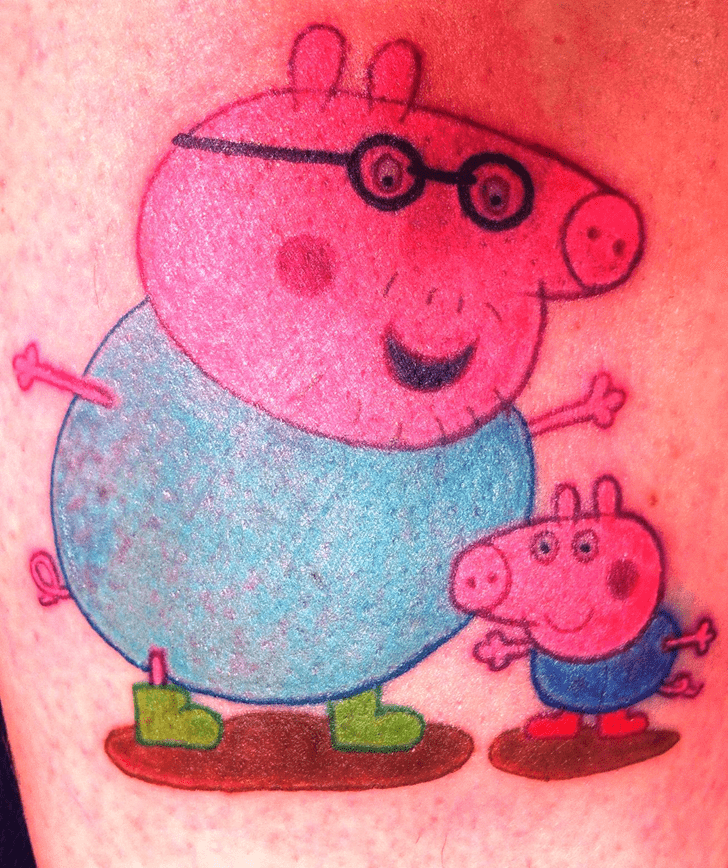 Peppa Pig Tattoo Snapshot