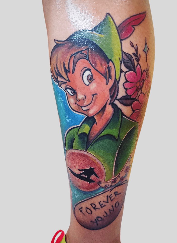 Peter Pan Tattoo Shot