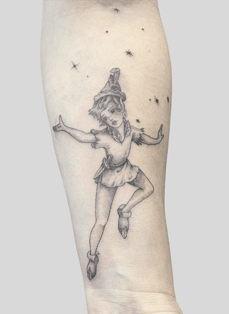 Peter Pan Tattoo Photos