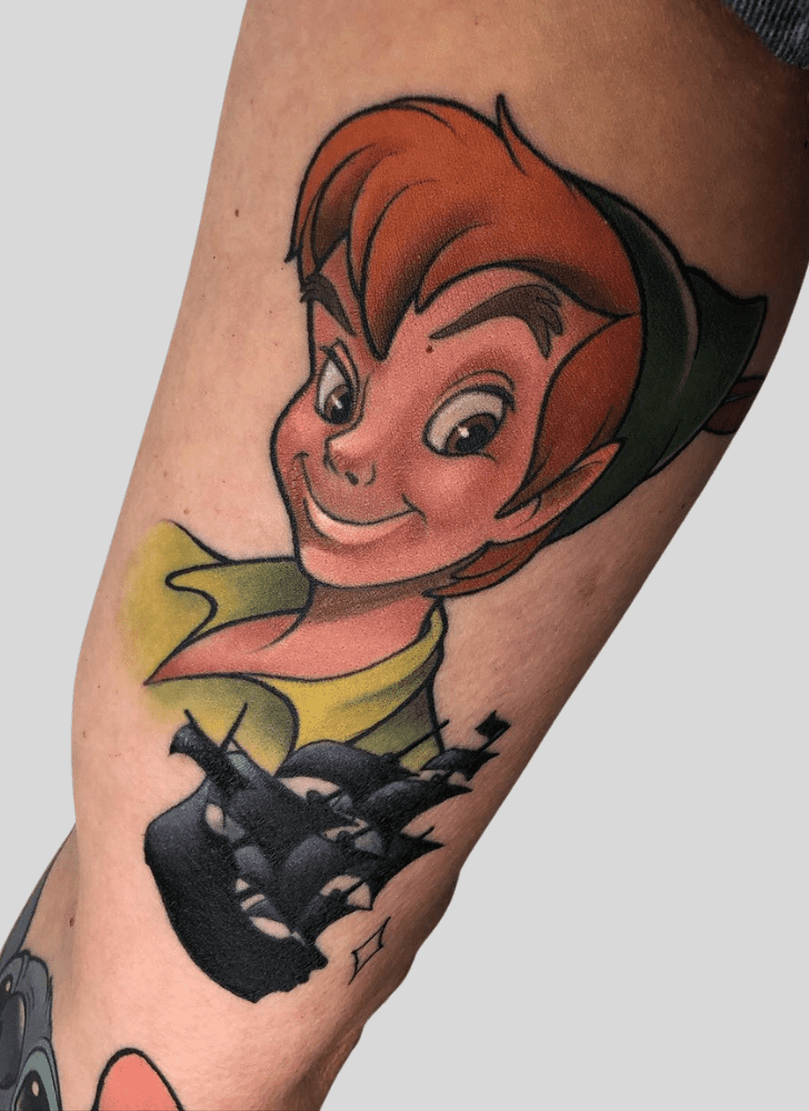 Peter Pan Tattoo Figure