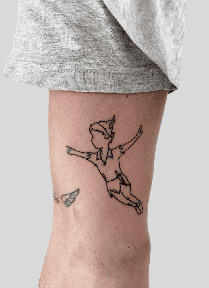 Peter Pan Tattoo Shot