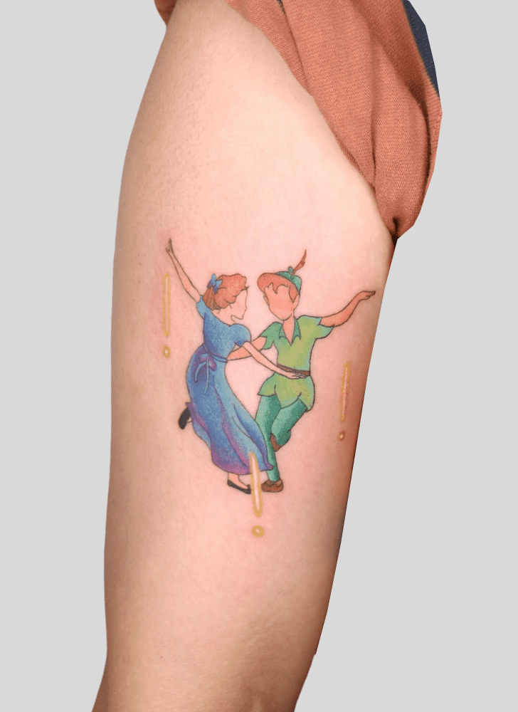 Peter Pan Tattoo Design Image