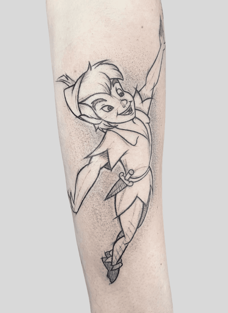 Peter Pan Tattoo Picture