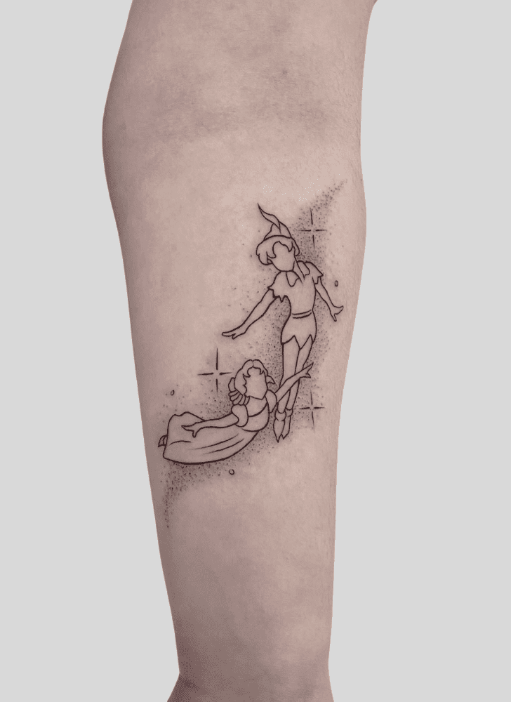 Peter Pan Tattoo Photo