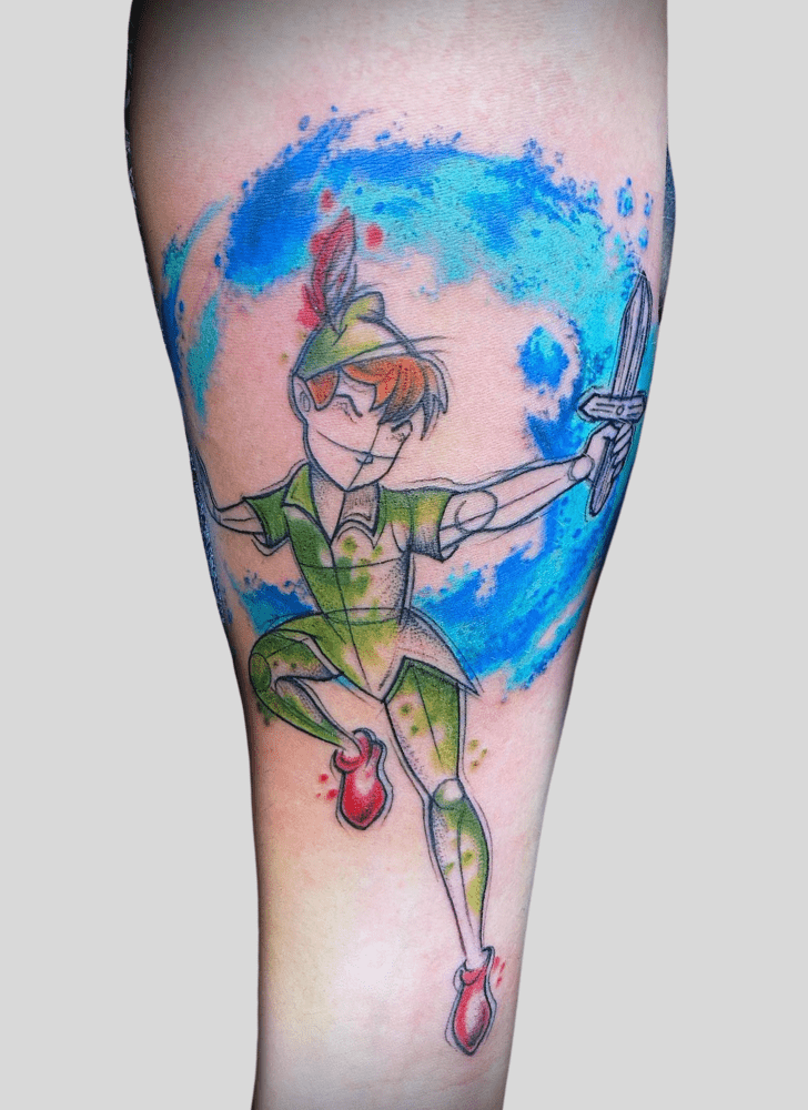 Peter Pan Tattoo Photo