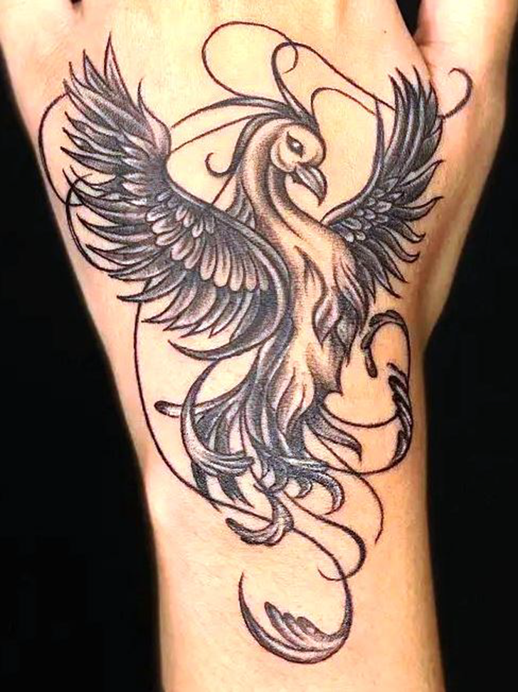 Phoenix Bird Tattoo Picture