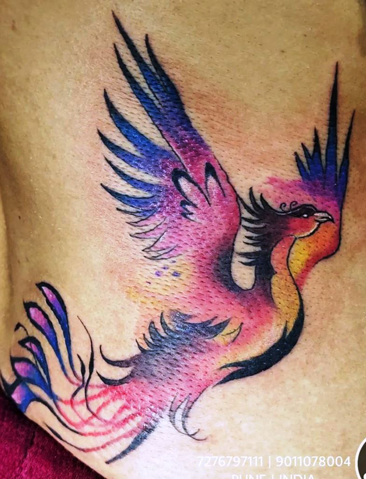 Phoenix Bird Tattoo Photos