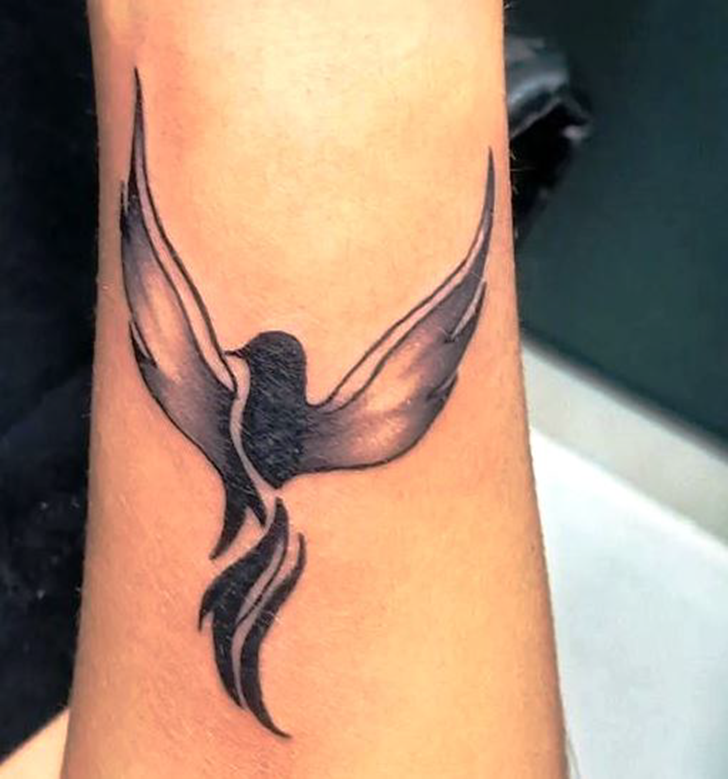 Phoenix Bird Tattoo Photos