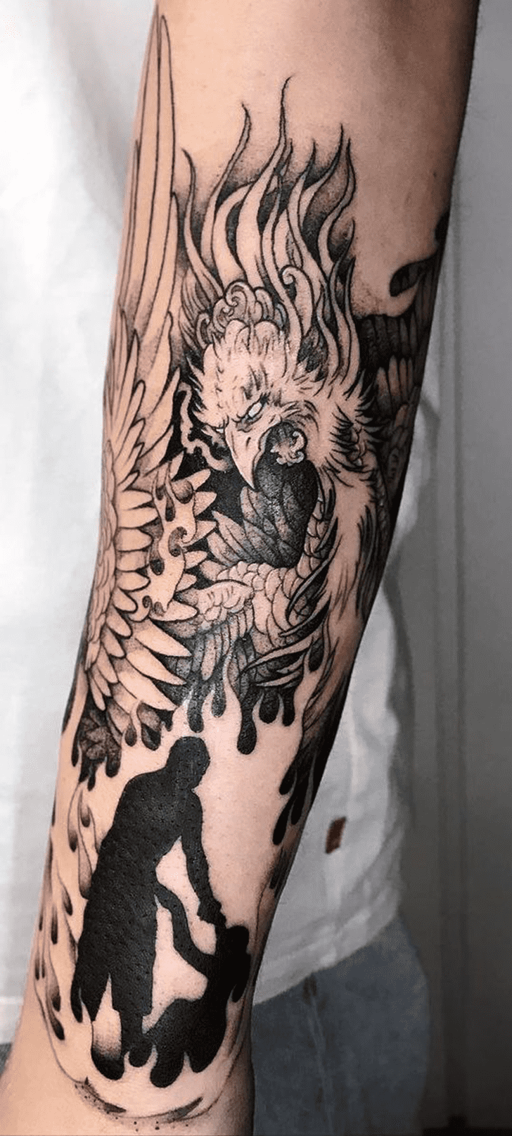 Phoenix Tattoo Figure