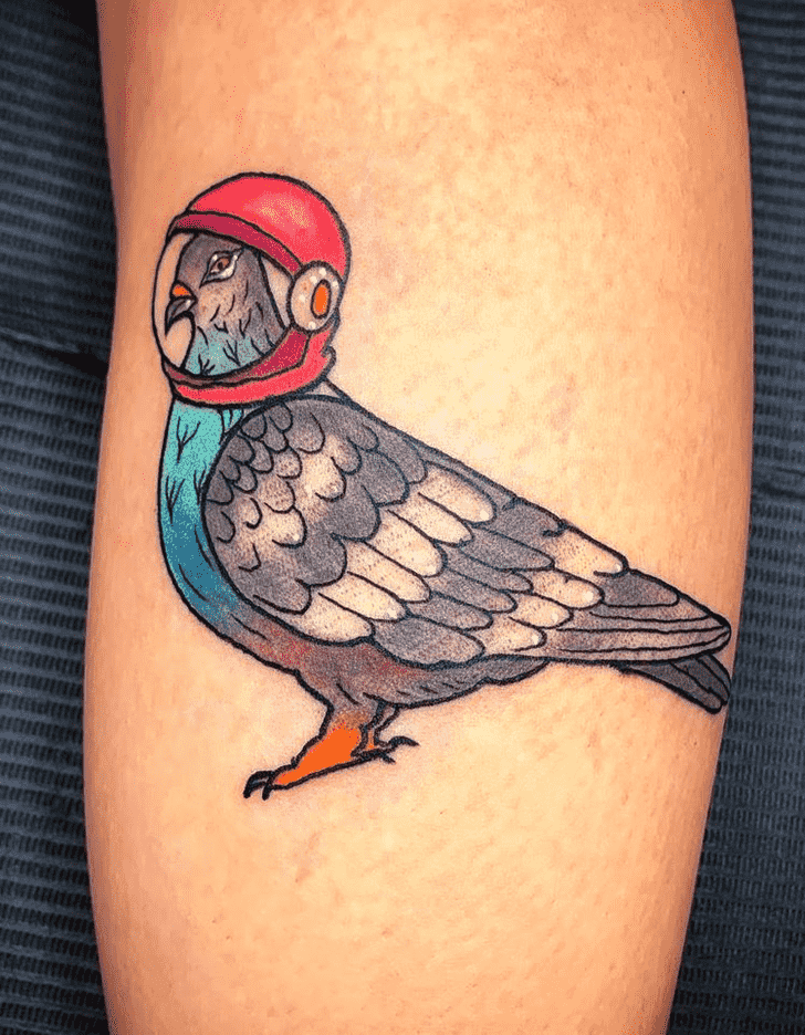 Pigeon Tattoo Design Image