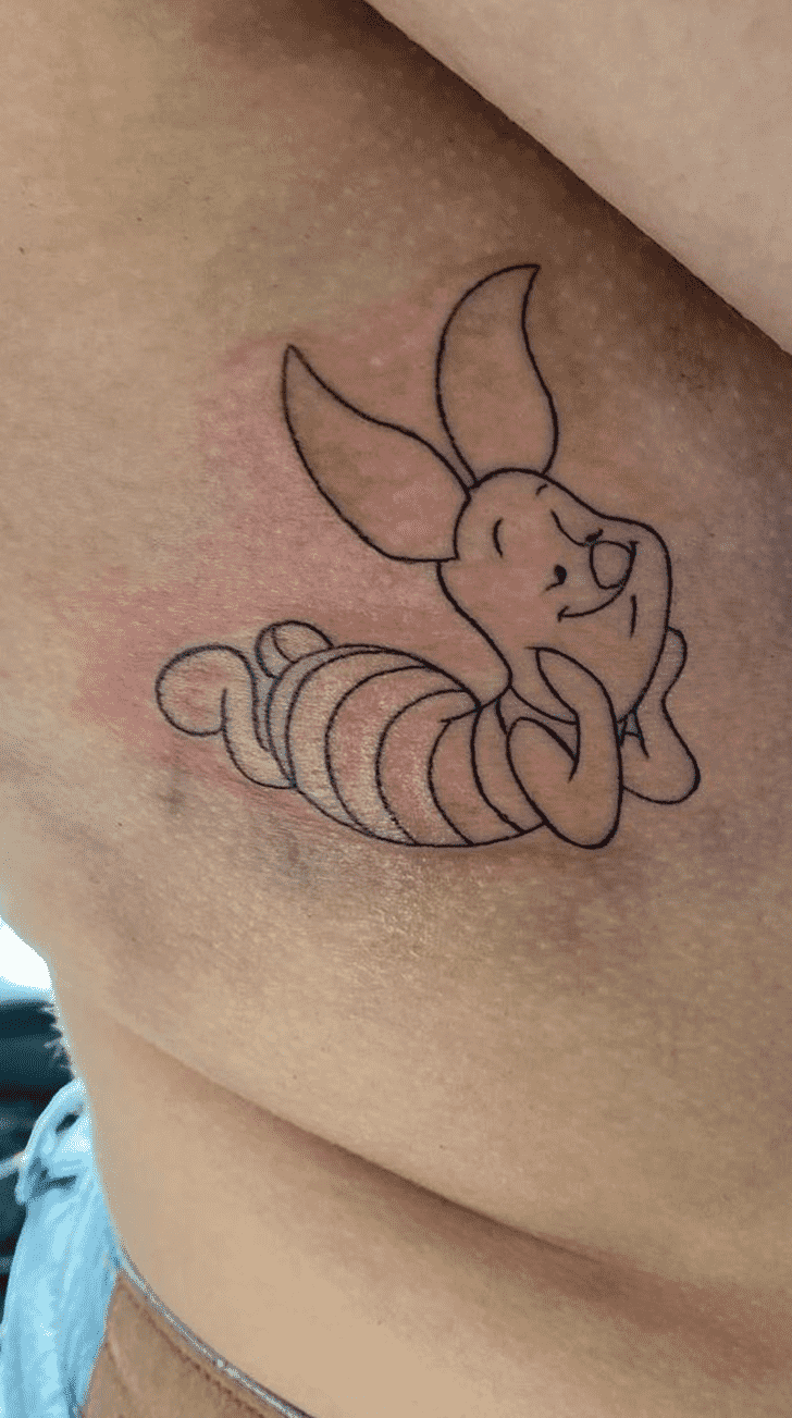 Piglet Tattoo Figure