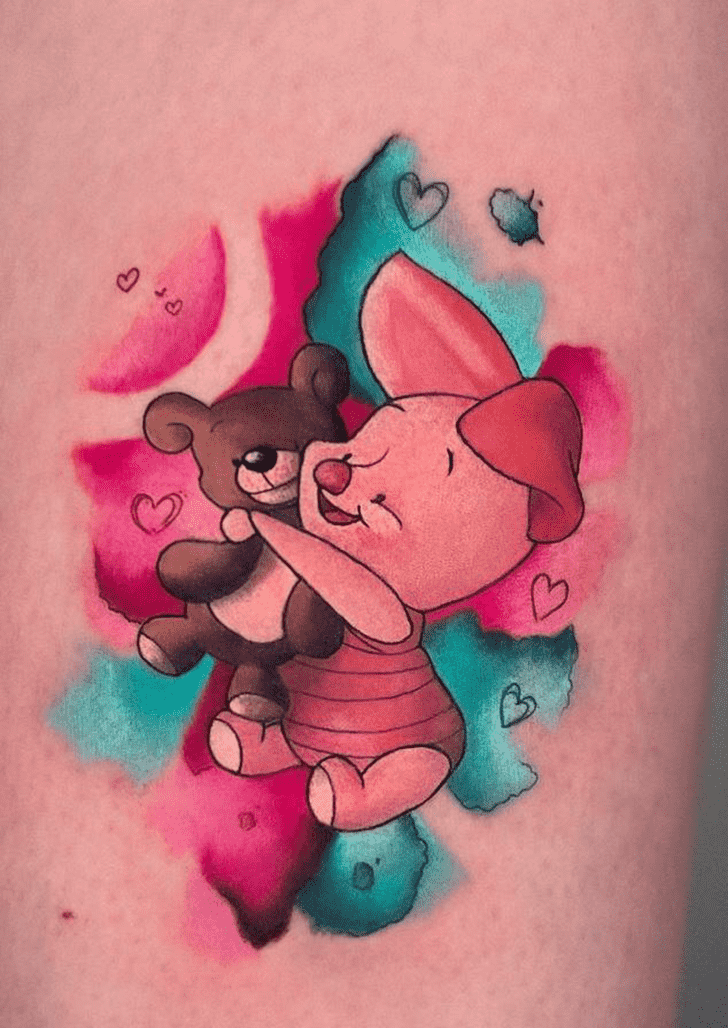 Piglet Tattoo Design Image