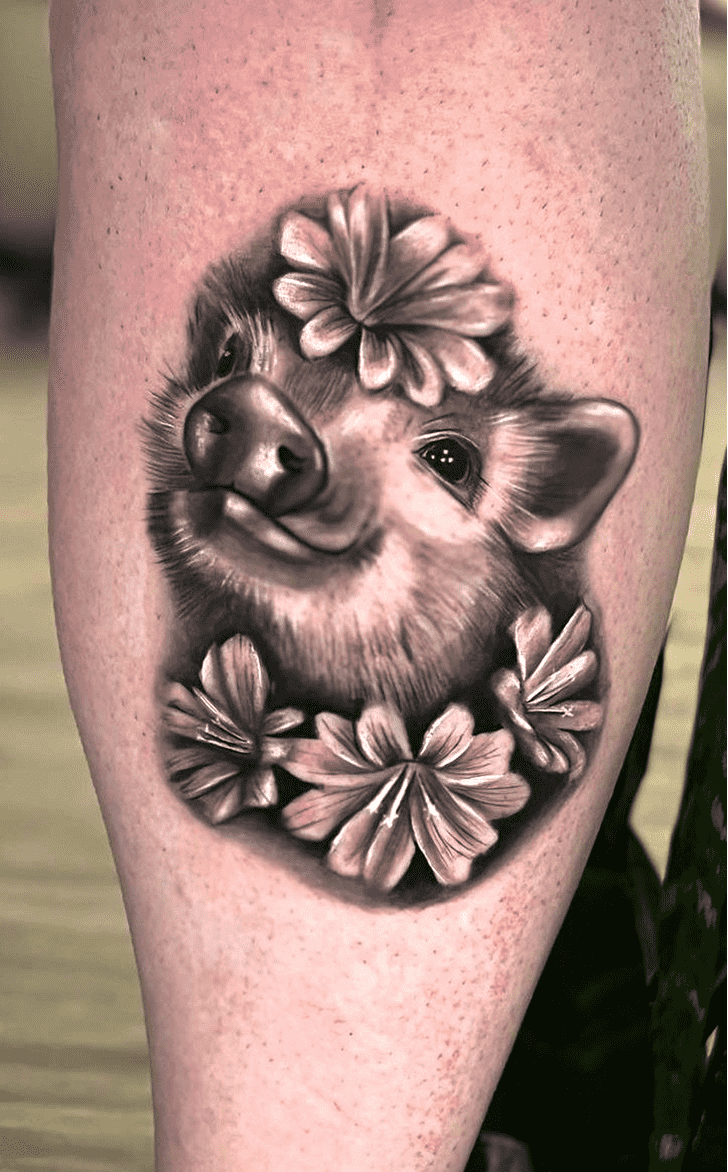 Piglet Tattoo Photo